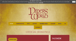 Desktop Screenshot of pipers-of-the-world.com